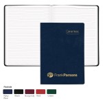 Branded Capri Journal - Skivertex w/ Ruled pages - 80 Sheets (160 Pages)