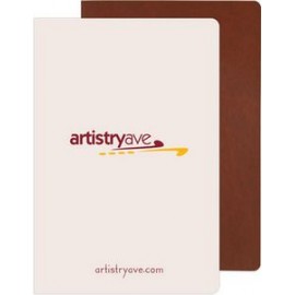 SoftPedova Journal w/Full-Color Tip-in Page (5.5"x8.5") with Logo