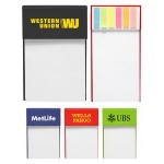 Notepad w/Sticky Flags Branded