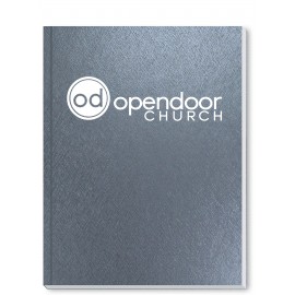 Perfect Journal w/Metro or Metallic Covers (5"x6.5") with Logo  Perfect Journal w/Metro or Metallic Covers (5"x6.5") with Logo