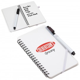 Customized Write + Wipe Erasable Jotter Notebook