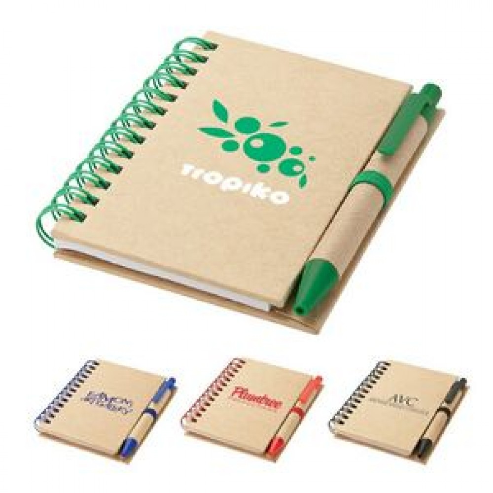 Baffin Bay Notebook & Pen with Logo