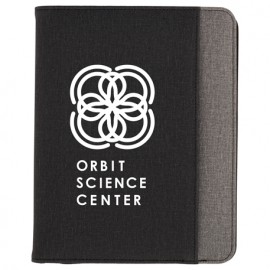 Stockton 5000 mAh Wireless Charging Journal with Logo