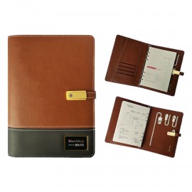 Customized Multifunctional Diary Notebook w/Power Bank and USB Flash Drive