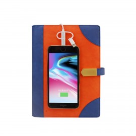 Personalized Notebook w/8GB Flash Drive and 8000mA Power Bank  Personalized Notebook w/8GB Flash Drive and 8000mA Power Bank