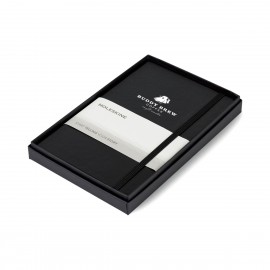 Personalized Moleskine Medium Notebook Gift Set - Black