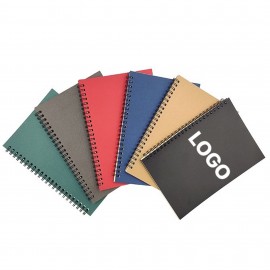 Customized Spiral Stone Paper Notebook  Customized Spiral Stone Paper Notebook