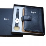 Personalized 2-Piece Office Gift Set Notebook and Key Chain