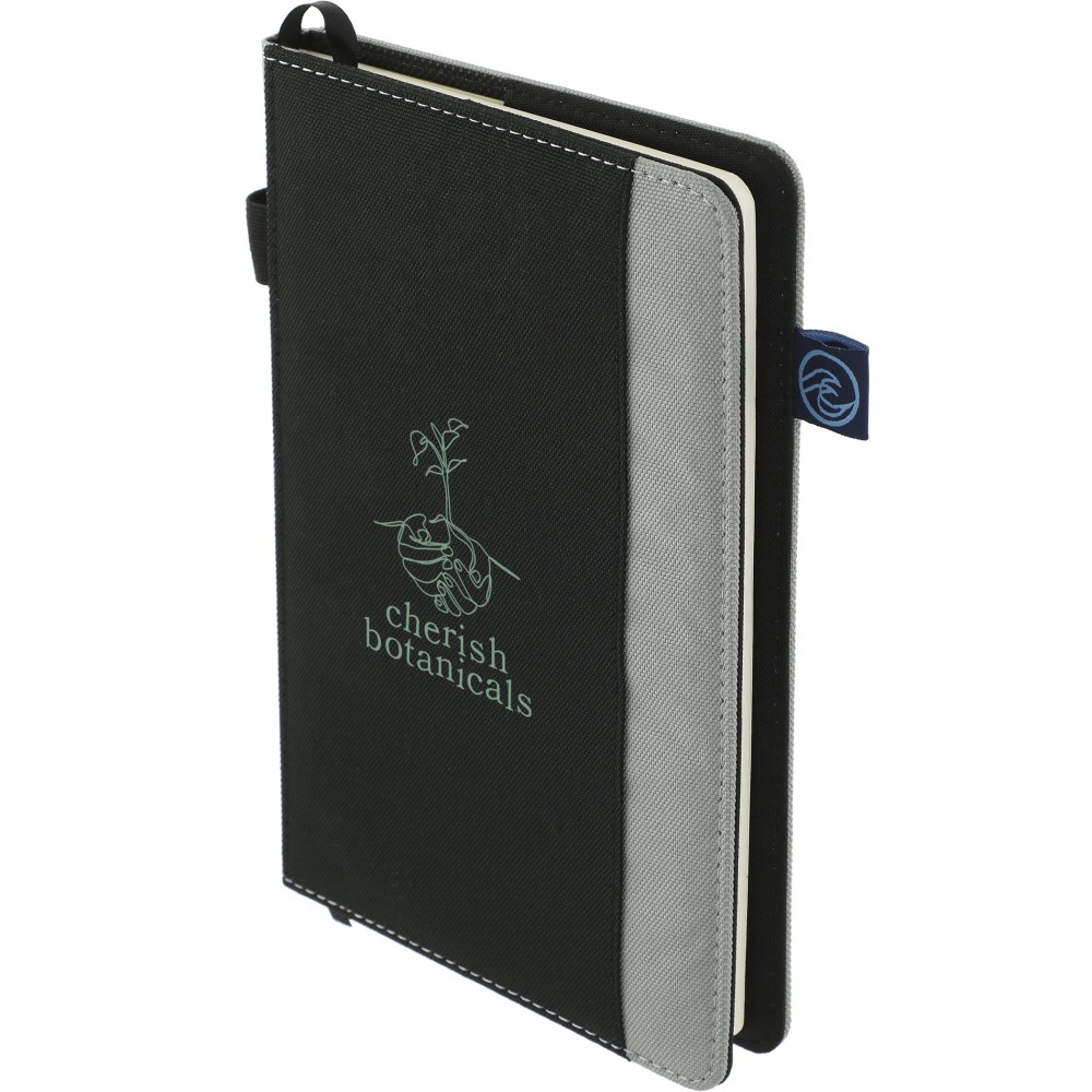 5.5" x 8.5" Repreve Refillable JournalBook with Logo