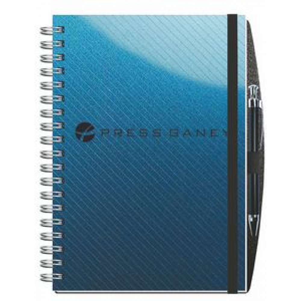 Best Selling Journal w/50 Sheets & Pen (7"x10") with Logo
