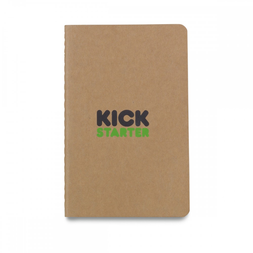 Moleskine Cahier Ruled Pocket Journal - Kraft Branded Moleskine Cahier Ruled Pocket Journal - Kraft Branded