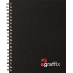 IndustrialMetallic Journals Large NoteBook (8.5"x11") with Logo