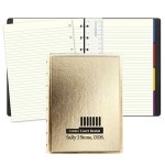 Filofax Metallic Refillable Desk Notebook Branded
