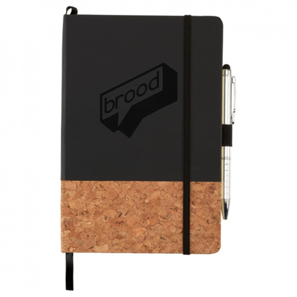 Lucca Cork Bound JournalBook Bundle Set Logo Printed Lucca Cork Bound JournalBook Bundle Set Logo Printed