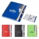 Bellevue Junior Notebook w/Stylus Pen with Logo