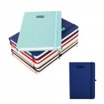 Logo Branded Custom PU Leather Cover Notebook Office Use