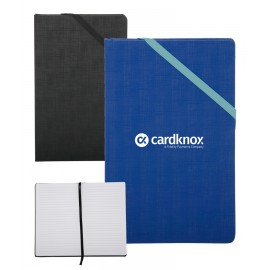 Union Printed - Hardcover Journals with Corner Band - 1-Color Logo with Logo  Union Printed - Hardcover Journals with Corner Band - 1-Color Logo with Logo