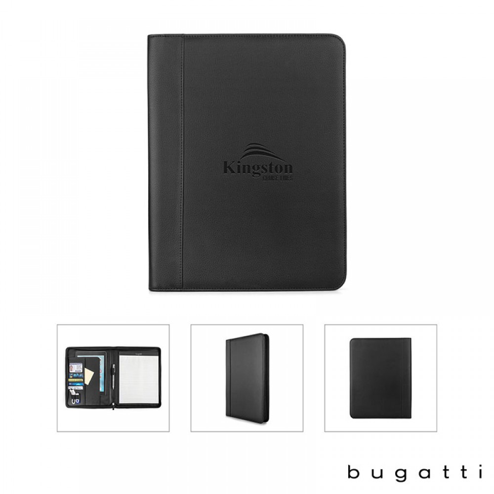 Bugatti Letter Size Padfolio with Logo Bugatti Letter Size Padfolio with Logo
