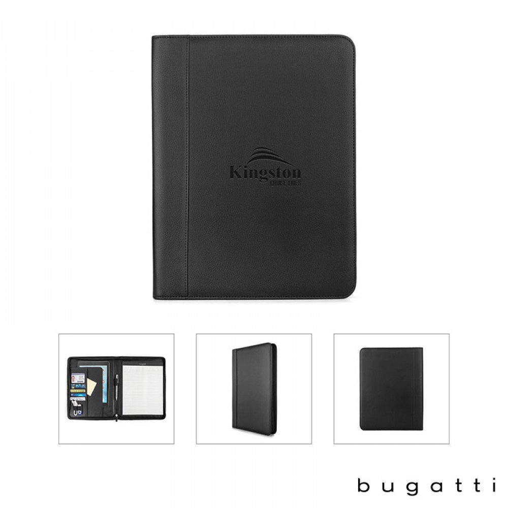 Logo Branded Bugatti Letter Size Padfolio