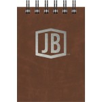 Promotional Luxury Cover Series 4 Small JotterPad w/Black Paperboard Back Cover (3.5"x5")