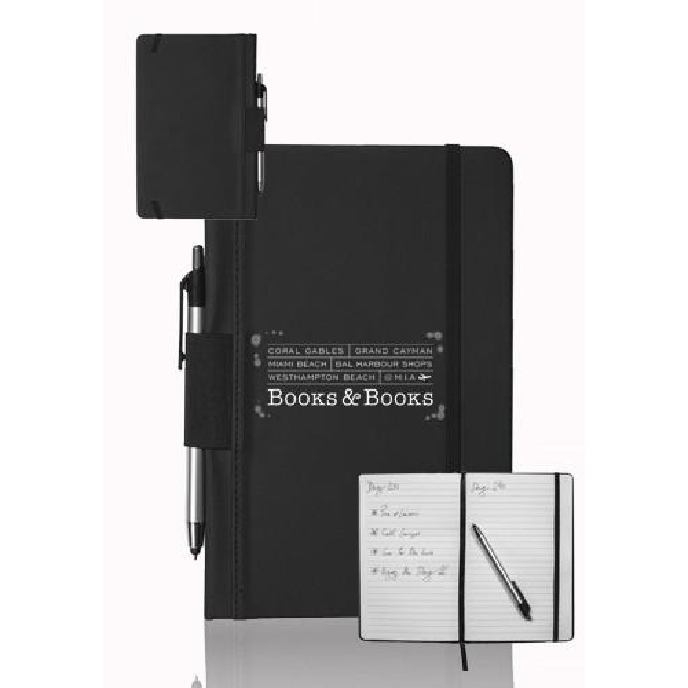 5"x9" Executive Notebooks with Pen Custom Imprinted 5"x9" Executive Notebooks with Pen Custom Imprinted