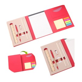 Creative Multi-Function Notebook With Sticky Notes with Logo