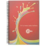ClearView Medium NoteBook Journal (7"x10") with Logo