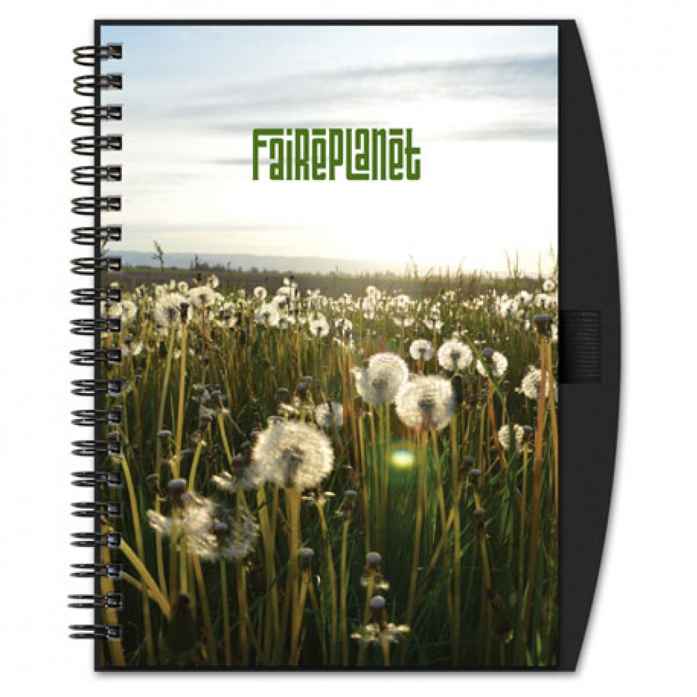 5" x 7" ClearPort Spiral JournalBook Logo Printed