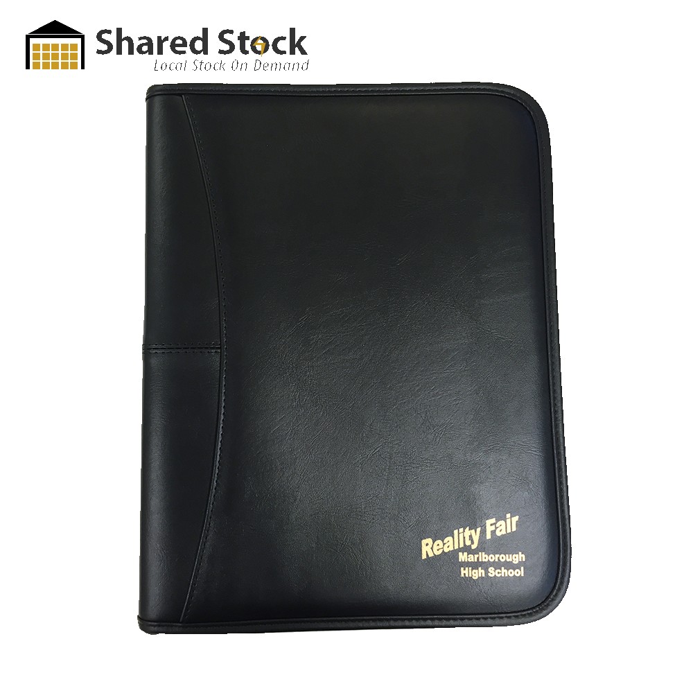 Promotional Lenox Elite Padfolio with Zipper Closure