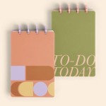 Custom Medium Disc-Bound Taskpad With 2x Laminated Cover