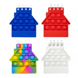 House Spiral Notebook Push Pop with Logo