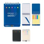 Promotional Spiral Jotter With Sticky Notes, Flags & Pen