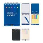 Logo Branded Spiral Jotter With Sticky Notes, Flags & Pen