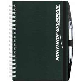 Custom Embossed Alligator Textured Journal w/100 Sheets & Pen (7"x10")