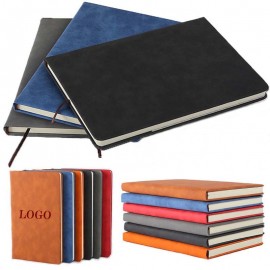 A5 PU Leather Cover Notebook with Logo