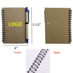 Custom Spiral Notebook/Note Pad w/Pen