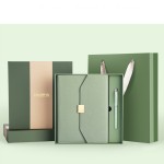 Custom Multifunctional Loose-leaf A5 Notebook W/ Pen Packing Box