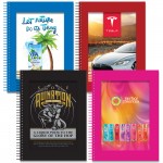 SimpliColor 6x8 Window Journal - (Digital Full Color) Cover Notebook with Logo