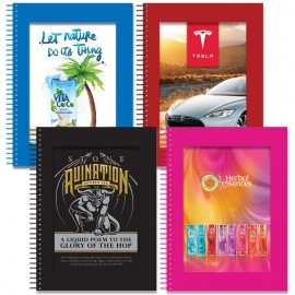SimpliColor 6x8 Window Journal - (Digital Full Color) Cover Notebook with Logo  SimpliColor 6x8 Window Journal - (Digital Full Color) Cover Notebook with Logo