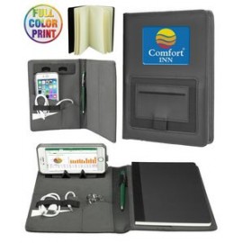 Logo Branded Union Printed - (9x6) Leatherette PU Fabric Portfolios with Full Color Epoxy Print  Logo Branded Union Printed - (9x6) Leatherette PU Fabric Portfolios with Full Color Epoxy Print