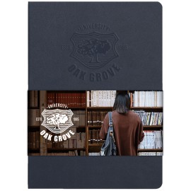 Custom Soft Firenze Journal w/Full Color Graphic Wrap (5"x7")