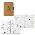 Custom Imprinted Brainstorm Dry Erase Notebook