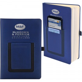 Techno Phone Pocket Journal 5.75 X 8.25 with Logo