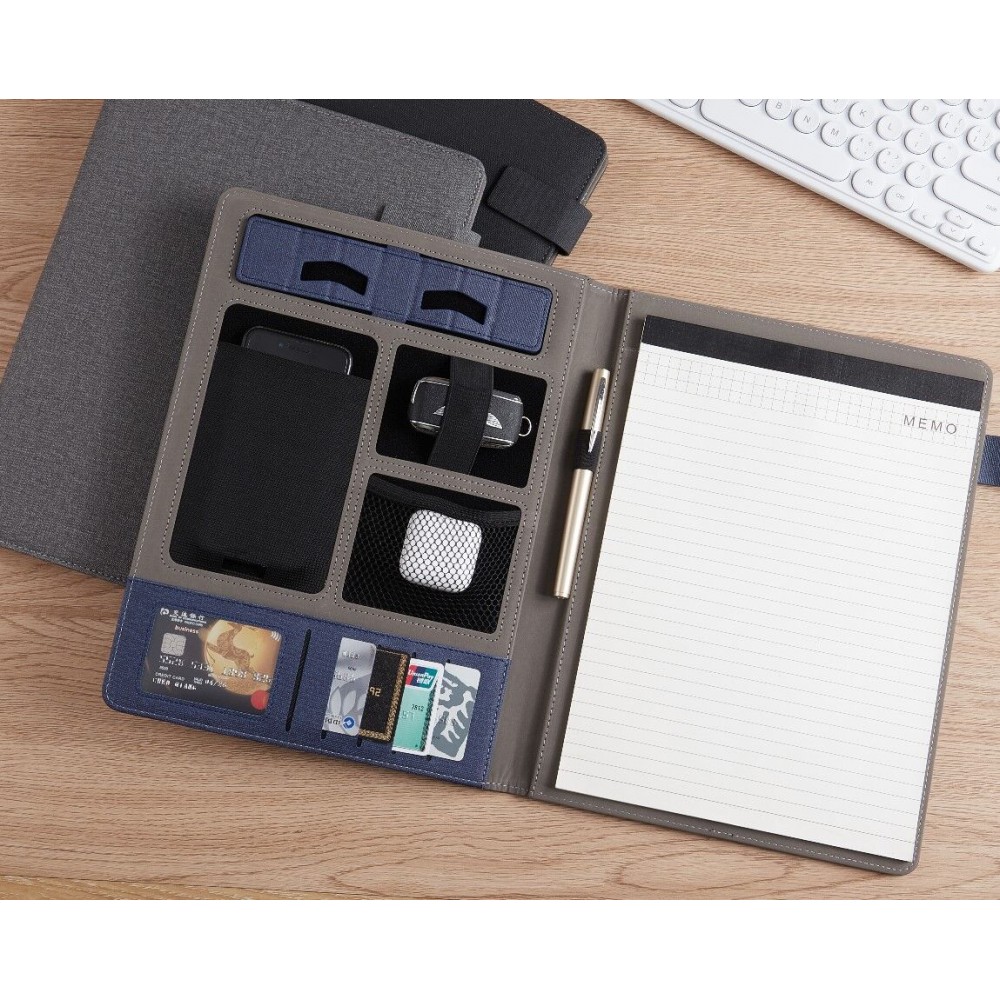 A4 Business Tech pad folio Branded A4 Business Tech pad folio Branded