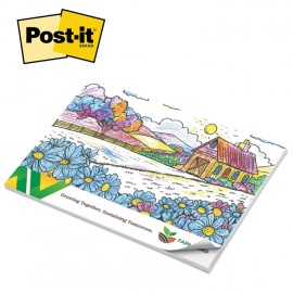 Customized Post-it(r) Custom Printed Coloring Pads