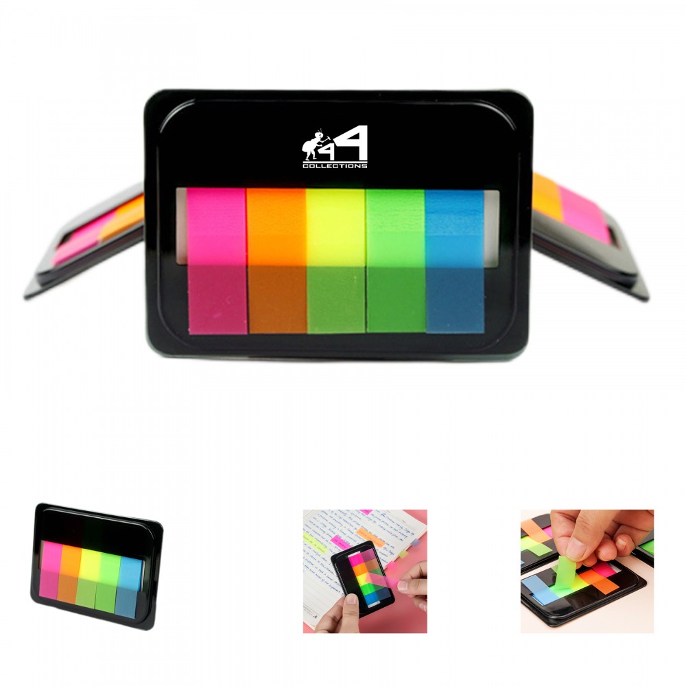 Fluorescent Sticky Note Box Branded Fluorescent Sticky Note Box Branded
