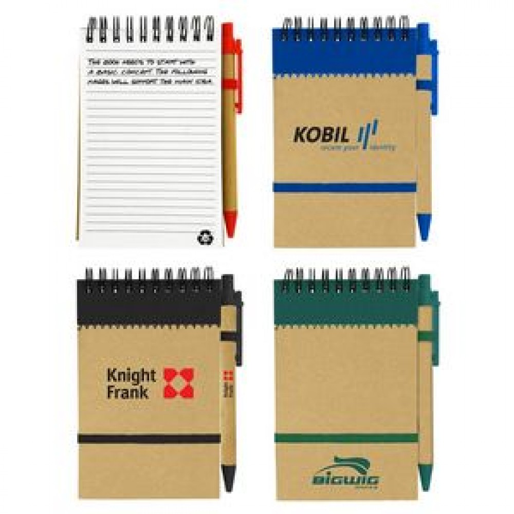 Logo Printed Recycled Jotter Pad Logo Printed Recycled Jotter Pad