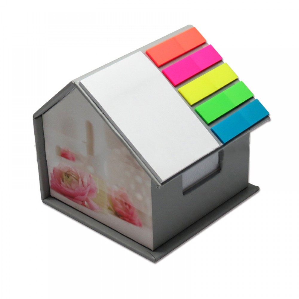 Personalized Creative House Shape Desktop Sticky Note Set