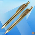 Customized Ripple Click-action Ballpoint Pen