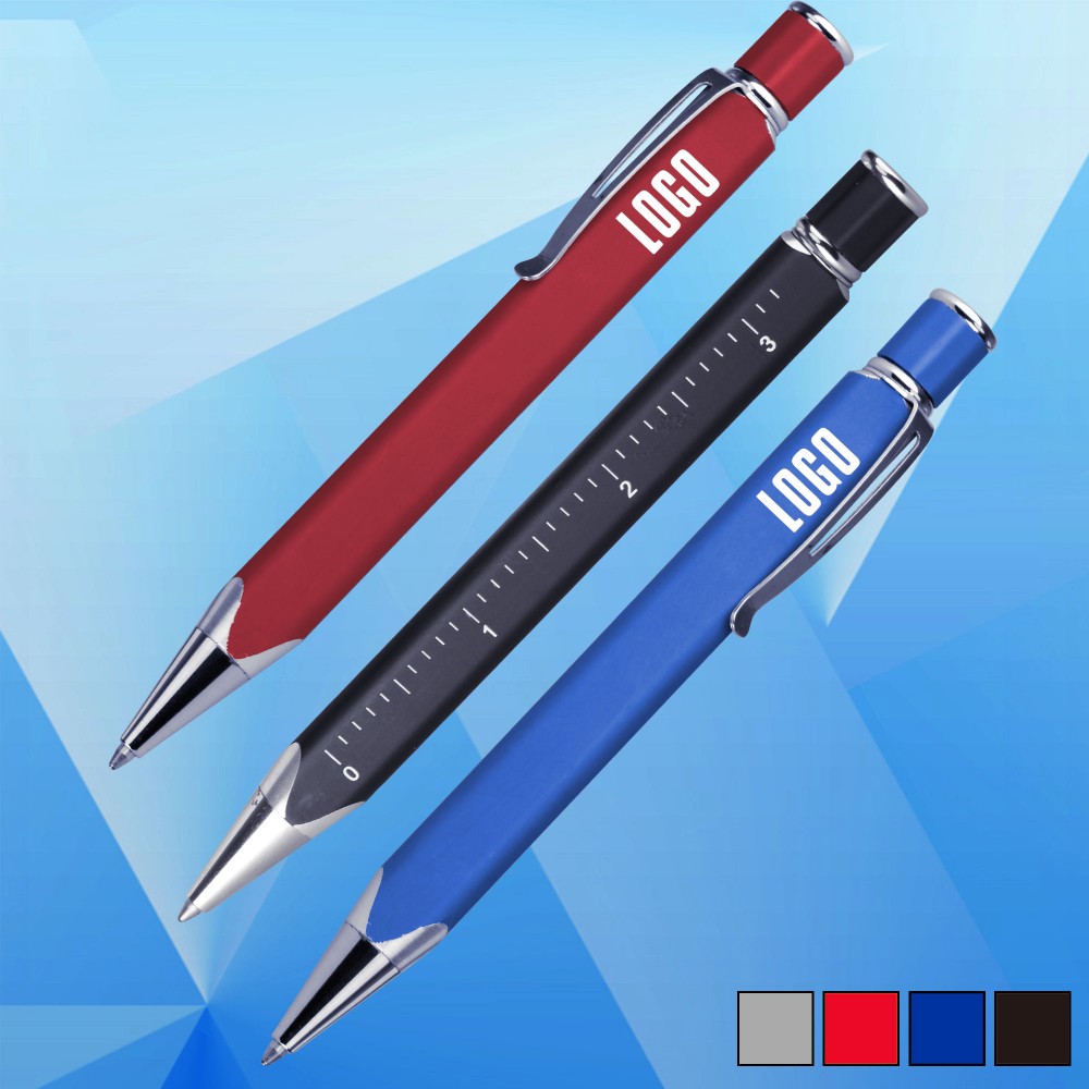 Personalized Exquisite Office Ballpoint Pen with Scale